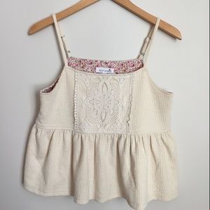 Anthropologie Peplum Top | XS